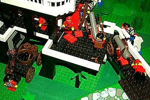 An unusual use of a cannon