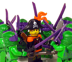 Space ninja swarm attack!