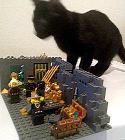 Curiosity gets killed by the cat
