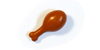 a chicken leg