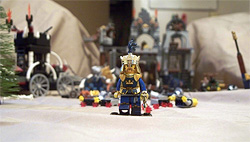 A hard knight's work