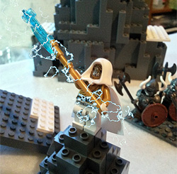 A hard knight's work